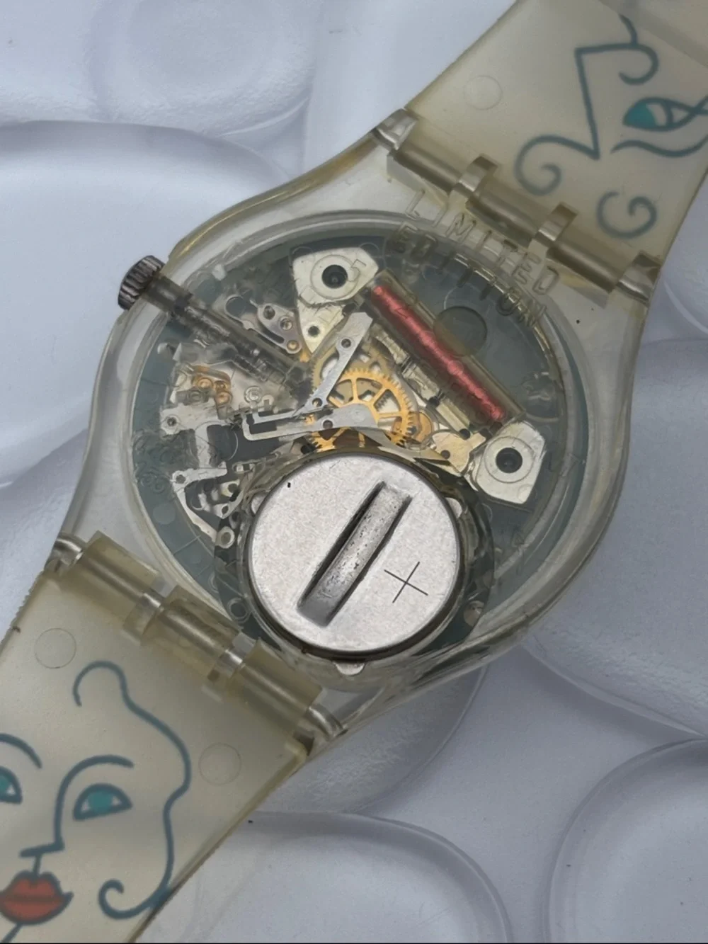 Swatch Watch - GK207 - Flowers - By Lindsay Kemp